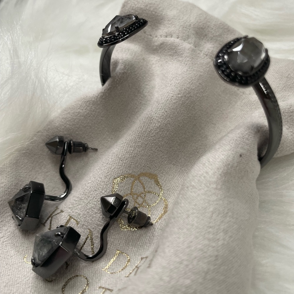 Kendra Scott Mirror Rock Jewelry Set